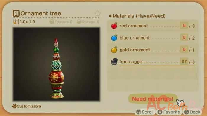 Ornament Tree