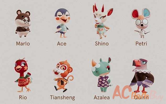 Beautiful 8 new villagers 