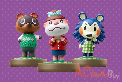 Animal Crossing Amiibo Figures